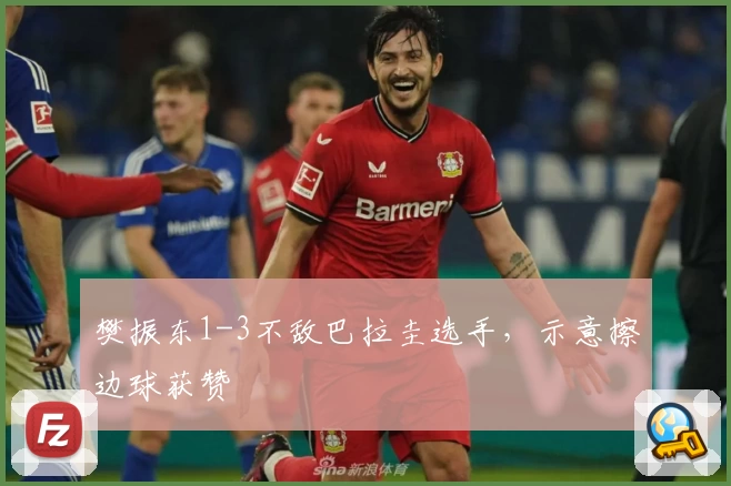 樊振东1-3不敌巴拉圭选手,示意擦边球获赞